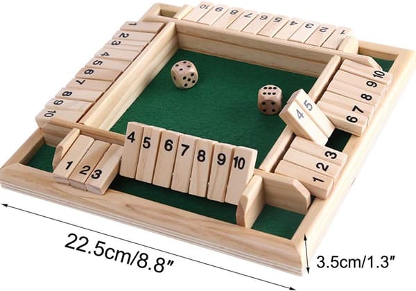 Gnole Drinking Game Dice Drinking Game for Party Bar 4 Players