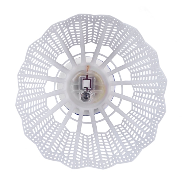 Sæt med 8 farverige badmintonbolde med LED, lysende