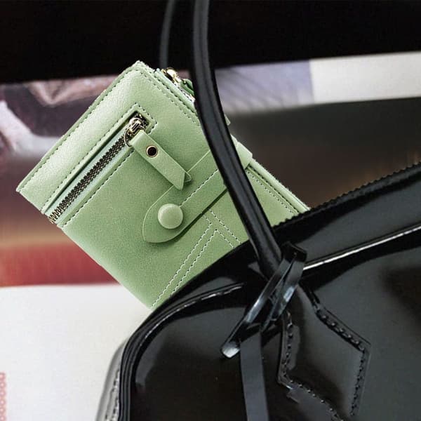 Mode Enkel Dame Slikfarvet Stor Clutch Taske