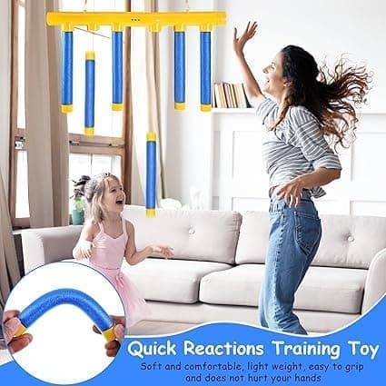 Bat Catching Game - Reaction Training, a Flexible Game with 3 Adjustable Drop Speeds, Suitable for Children/Christmas Gift/Birthday Present.-FX-