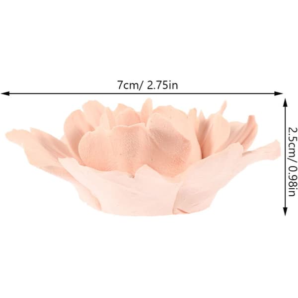Ceramic Wall Decor with Flowers, Handmade Home Decoration