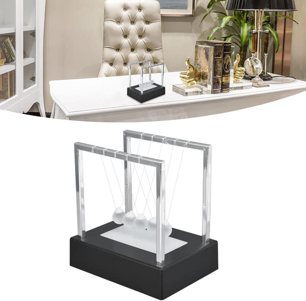 Pendelkula, bordsmodell, Newtons vagga, evighetsmaskin, skrivbordsdekoration