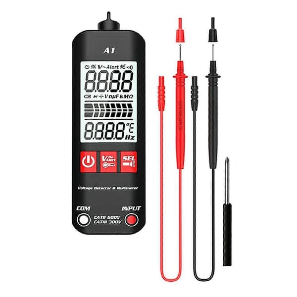 A1 Fuldautomatisk digitalt multimeter med anti-brændfunktion