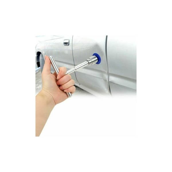 Metal Tool for Car Dent Repair, Dent Puller, Car Body Dents, Suction Cup, T-Puller + 18 Tabs