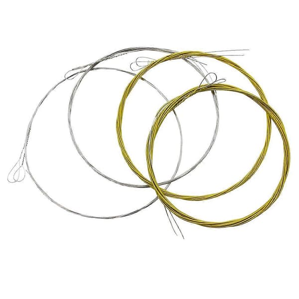 IRIN M101 Komplet Sæt Mandolinstrenge Bronzewiklet Rustfrit Stål Sølv & Gylden Farve (.010-.034)