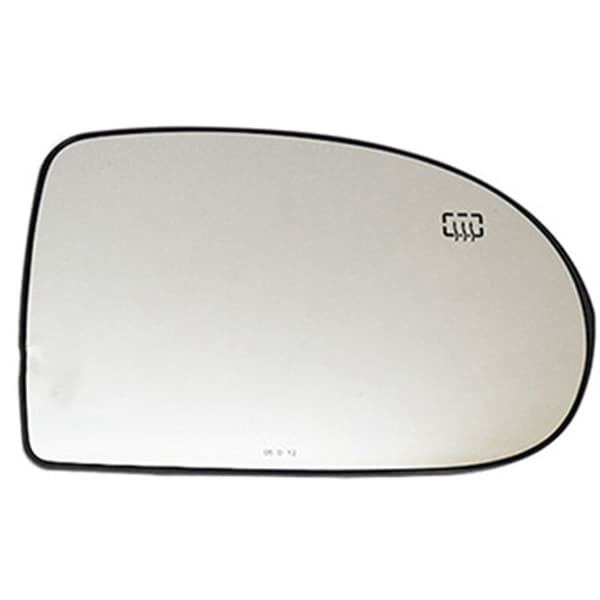 Right Door Side Mirror Glass Heated with Backing Plate for Compass 2007 - 2017