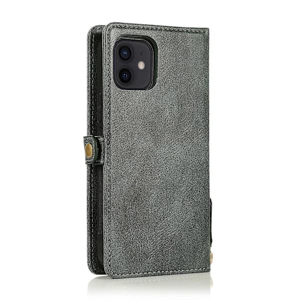 For 12 mini Multiple Card Slots Detachable Magnetic Horizontal Flip Leather Case with Card Slots & Holder & Wallet