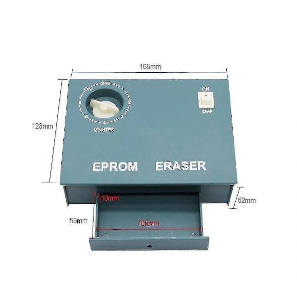 UV EPROM-viskelær EPROM-dataviskeverktøy Lysviskbar timer Halvlederchipviskestråling EU-plugg[CO]