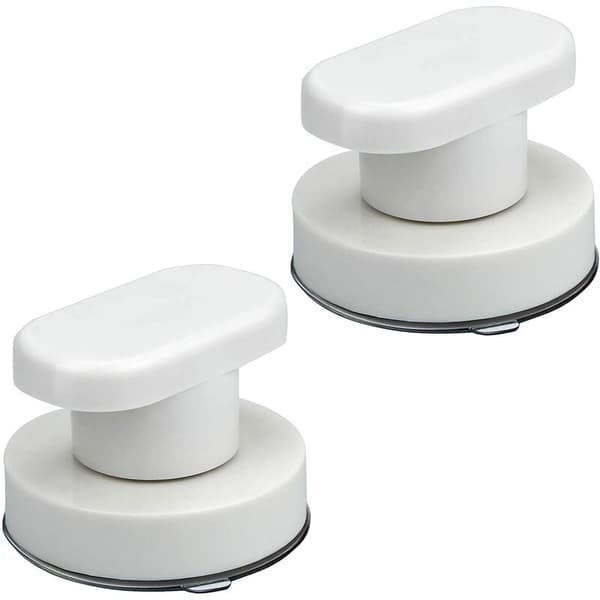 2-pack Suction Cup Door Handles, Foldable Suction Cup Handles