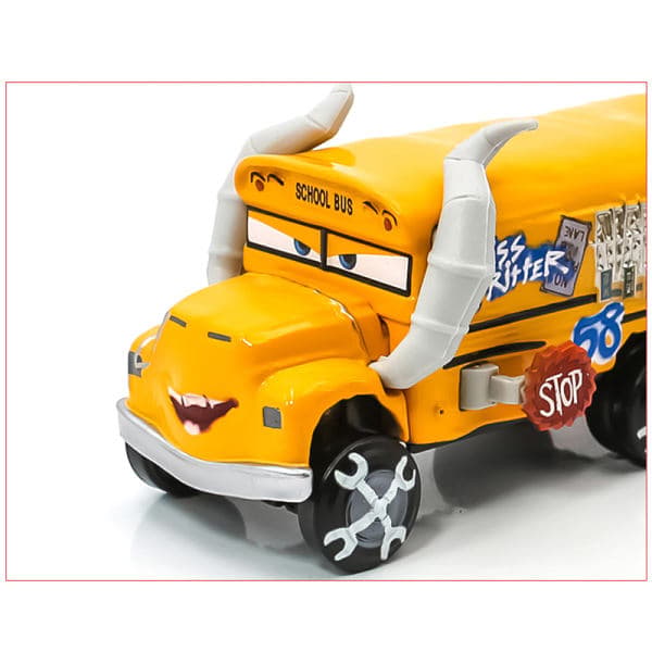 Pixar Biler Diecast Samling Frøken Fritter Modelbil Legetøj Gul
