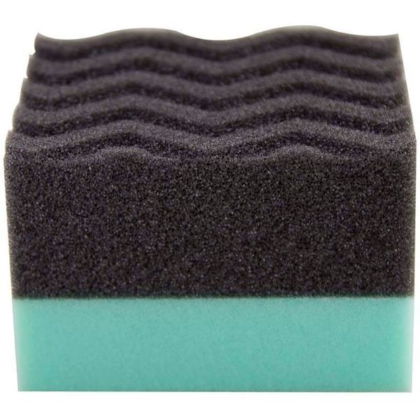Wonder Wave Durafoam Contoured Large Tire Shine Applicator Pad, 2-Pack
