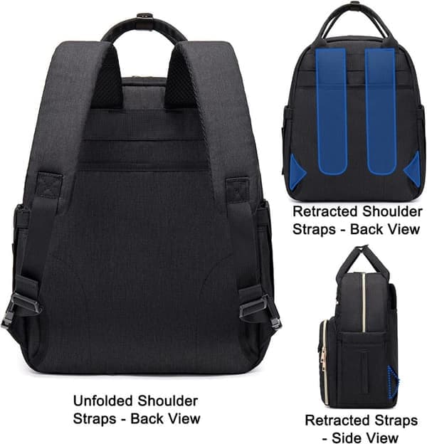 Backpack - Stylish Insulated Lunch Backpack for Women, Waterproof Cooler Bag for Work, School, Picnic