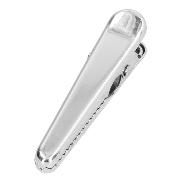 Sealing Clip 7.9cm Long Comfortable Handle Robust Design Internal Tooth Design Kitchen Utensil for Office Paper Photos Silver