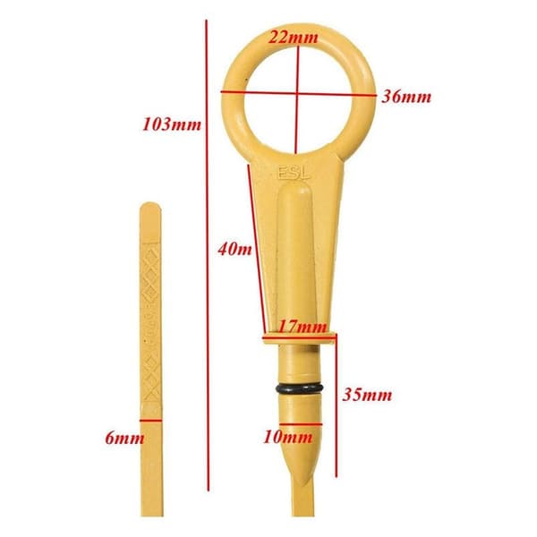 522 mm Engine Oil Dipstick Suitable for Renault 1.5 DCI 7701060940..