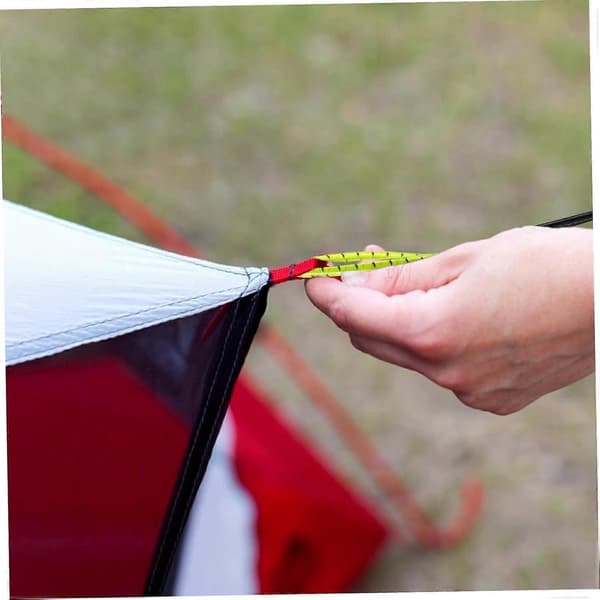 Teltklemmer Bungee Cord Justerbar Elastisk Rebspænder til Udendørs Teltfiksering og Campingtilbehør