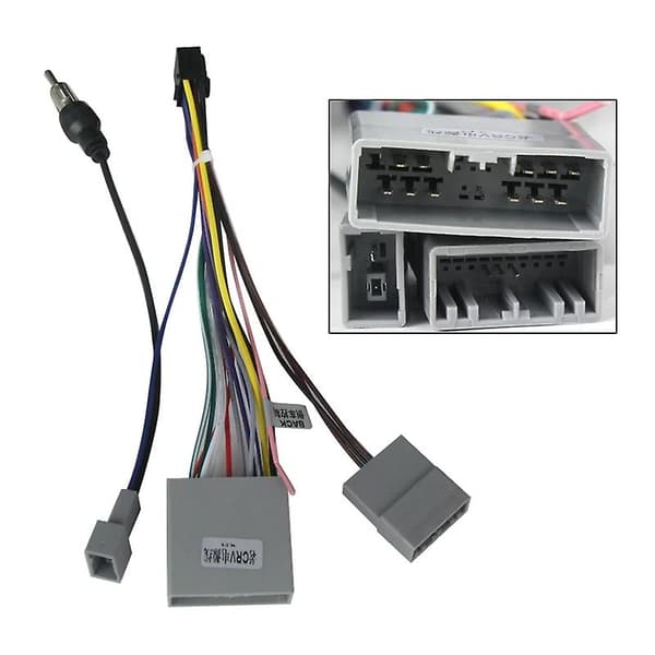 Til Honda CRV CR-V 3 RE 2006 - 2012 Bilradio Instrumentbræt Panelramme Strømkabel [Db] C C
