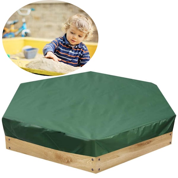 Waterproof Dustproof Sandbox Cover with Drawstring, Sandbox Cover