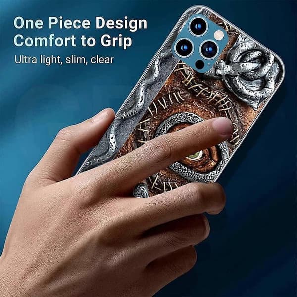 1 stk mobilskall til iPhone 15 Pro Max Halloween mobilskall beskyttende etui