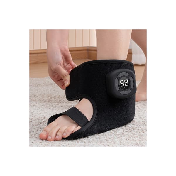 Wireless Foot and Ankle Massager with Heat and Vibration - Relieve Pain and Improve Circulation