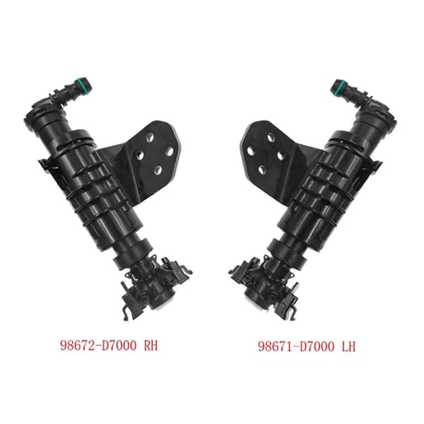 Front Venstre Bil Frontlykt Lampe Frontlykt Spylerdyse For 98671-d7000
