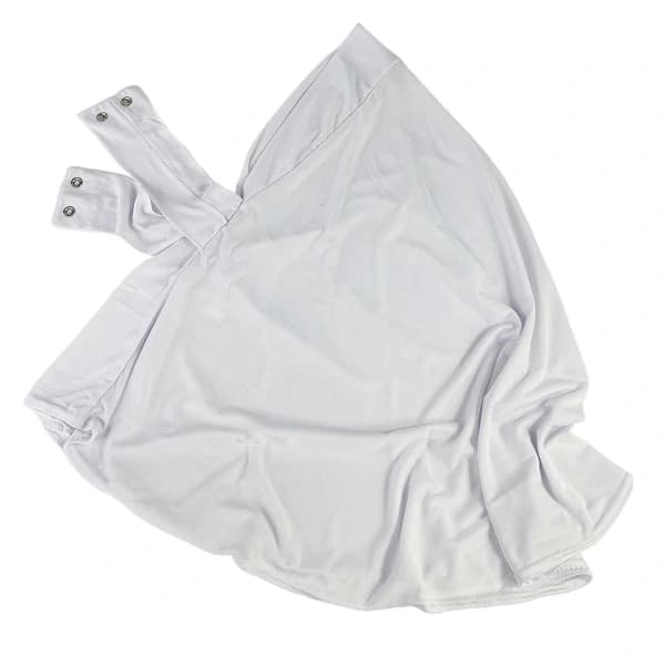 Huvudduk Sjal Muslimsk Bonnet VIT Vit