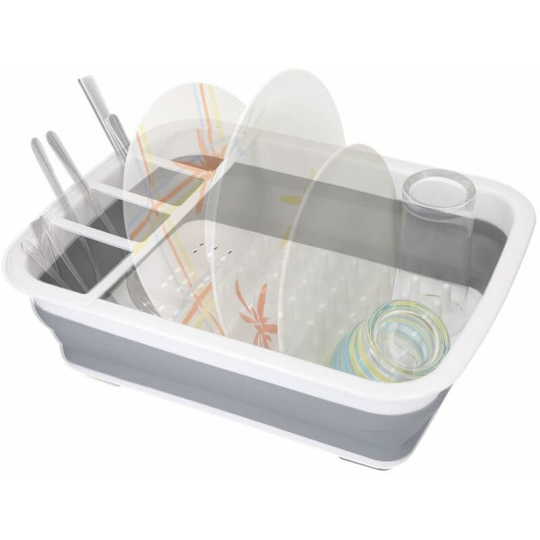 Dish rack foldable camping accessory camping equipment camping bowl