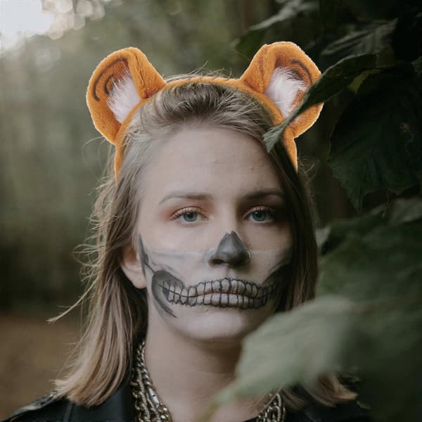 Tiger Pandebånd Sødt Pandebånd Dyreører Form Hårbånd Festtilbehør