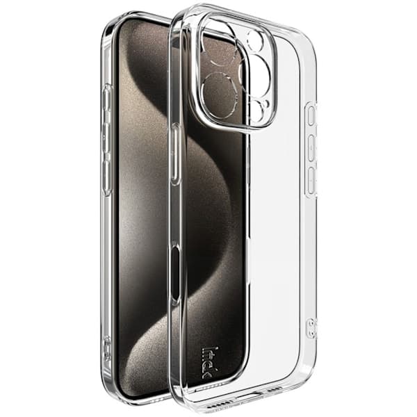 IMAK iPhone 16 Pro Deksel TPU Transparent
