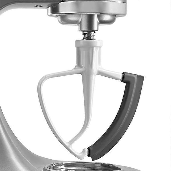 Flex Edge Beater for 4.5-5 Quart Tilt-Head Stand Mixer, Flat Beater Bowl Scraper with Silicone Edges