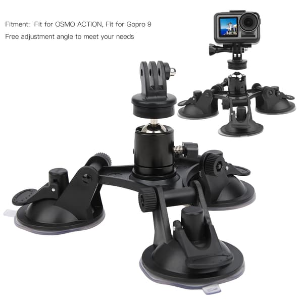 Suction Cup Mount for Sports Camera for OSMO ACTION