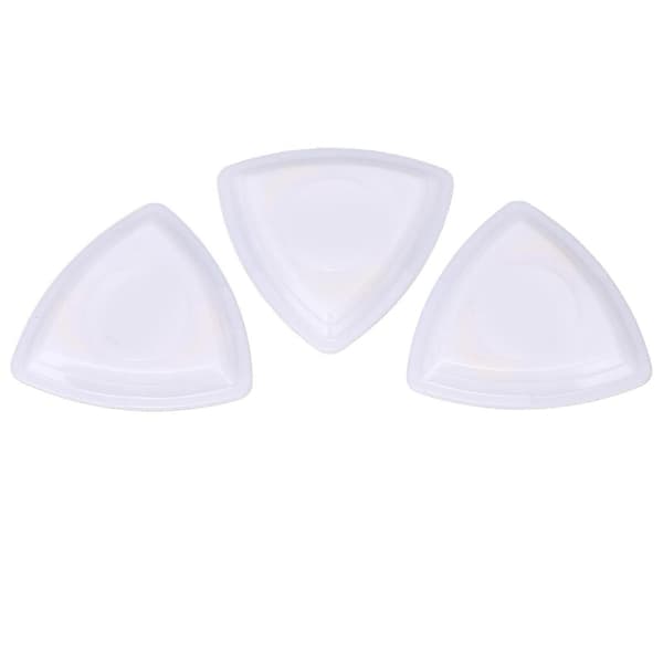3 st LED Gitarrplektrum Vit Grön Lila Lysande Plektrum för Elektriska Akustiska Gitarrer Bas Ukulele