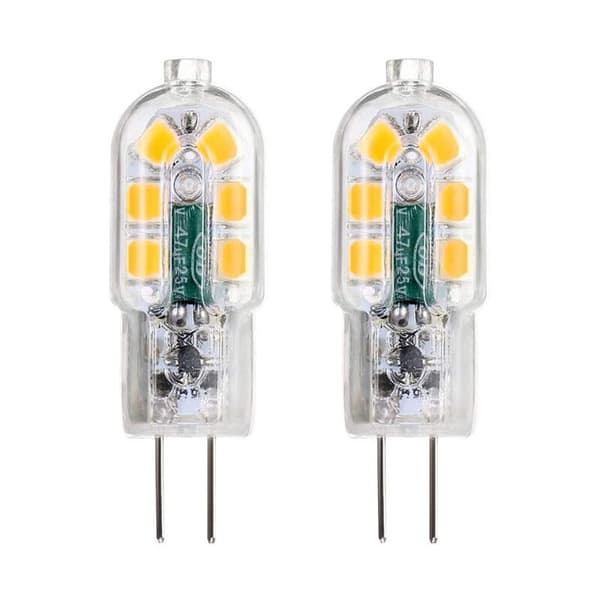 Light Bulb, LED Lamp, AC220V White Light, Cool White 6000k, 120-140lm