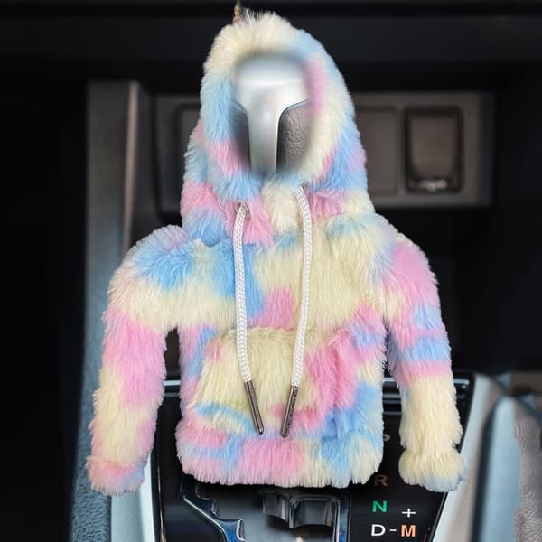 Gear Shift Hoodie Støvtæt Solbeskyttelse Gear Shift Cover til Biltilbehør