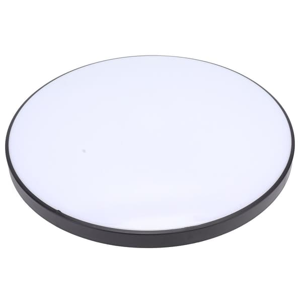 48W LED-loftlampe, ultratynd, med sort kant, PC hvid KLB