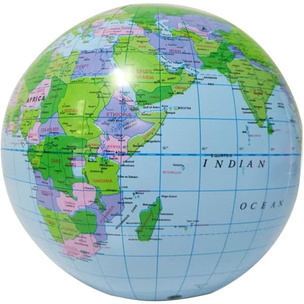 Inflatable Beach Balls Giant Beach Ball Inflatable Globes Globe Beach Ball World Map 30cm