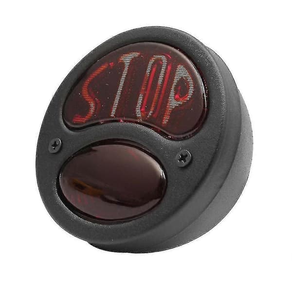 Universal Stop 12v Motorcykel Cafe Racer Retro Rød Baglygte Bremselys Stoplys Lampe