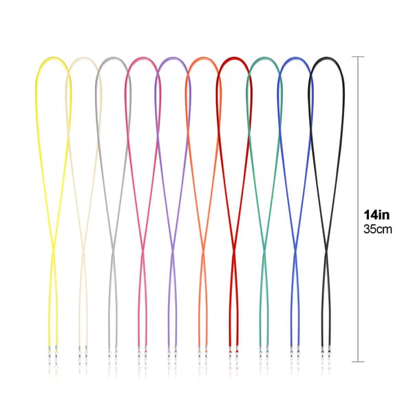 Glasögonrem Glasögonhållare 10-pack, Spectacles Kedja Sladd
