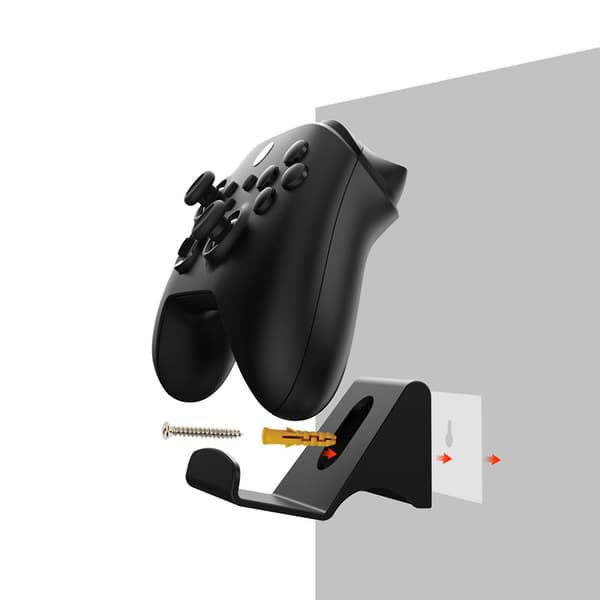 Hiborth 2 stk. vægmonteret trådløs controller-opbevaringsholder til hjemmet