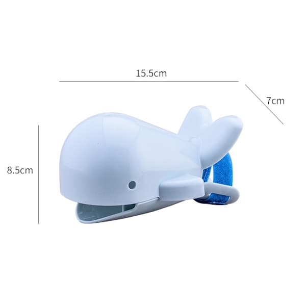 2 Pieces Whale Faucet Extender Bathtub Spout Guard Handle Extender Fun Hand Washing Solution Cartoon Sink Water Spout Extender