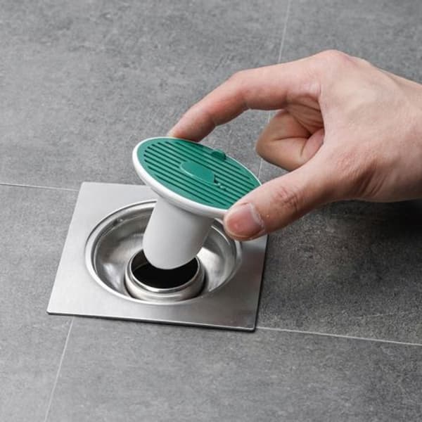 Magnetisk gulvavløpslokk for avløpsdeodorant, 3 cm (grønn)