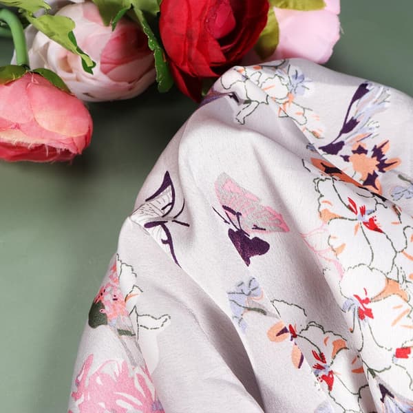 Sovehætte til krøllet hår af polyester med kreativt blomstermønster åndbar makeuphætte og nathue til kvinder til hårbeskyttelse til vask -