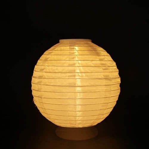 Qedertek Lanterner Solcellebelysning Udendørs 20 cm Solcelle LED Lanterne Vandtæt Nylon