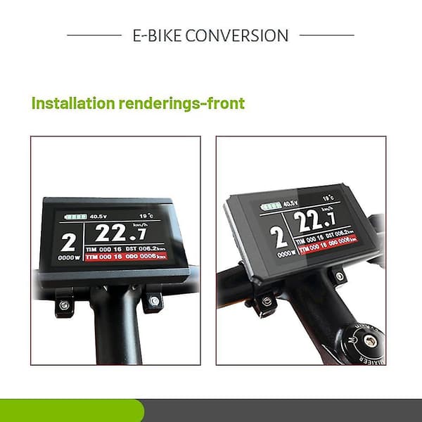 Displayholder Brakett Elektrisk Sykkelsystem Displayfeste For Ebike Kt Lcd 3 Lcd3u Lcd8h Lcd8hu Display