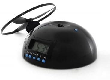 Ny digital LED-väckarklocka Gadget Escape Flying/Rolling Helikopter Helikopter Propeller Klocka Kreativ Present