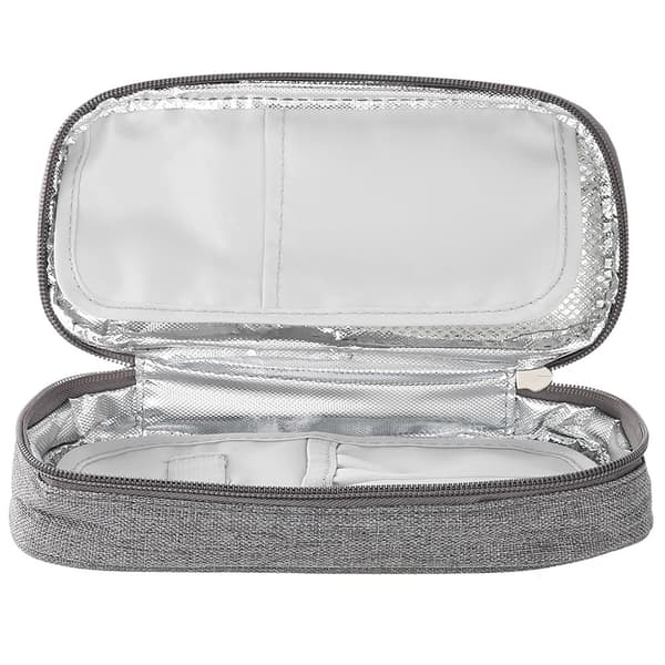 Portable Insulin Cooler Bag Protective Case Medical Insulation Cooling Pouch Case (Grey) 1.3 1.3