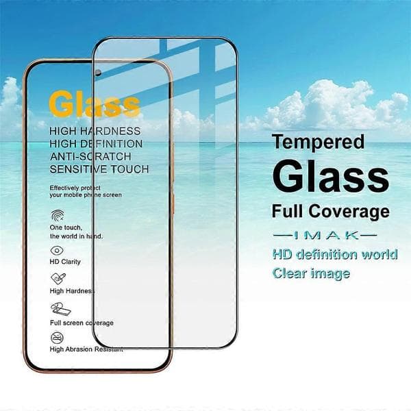 IMAK Pro+ Series Compatible with Xiaomi Redmi Turbo 5 Max 5G / Poco X8 Pro Max 5G Screen Protector Full Coverage Tempered Glass F
