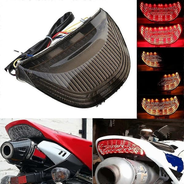 LED-baglygte motorcykel bremselys LED-blinklys til 2003-2006 CBR600RR 2004-2007 CBR1000RR