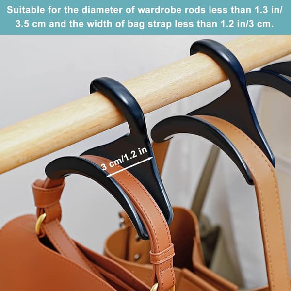 6-pack Bag Organizer Hooks, Bag Organizer Hooks, Bag Organizer Hooks
