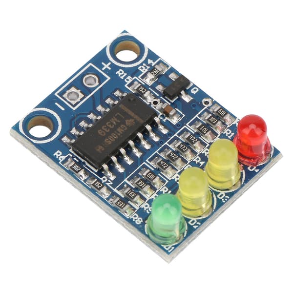 12V Batteri 4 Cifre Batteriindikator Modul Strømkapacitet LED Lys Indikator Modul