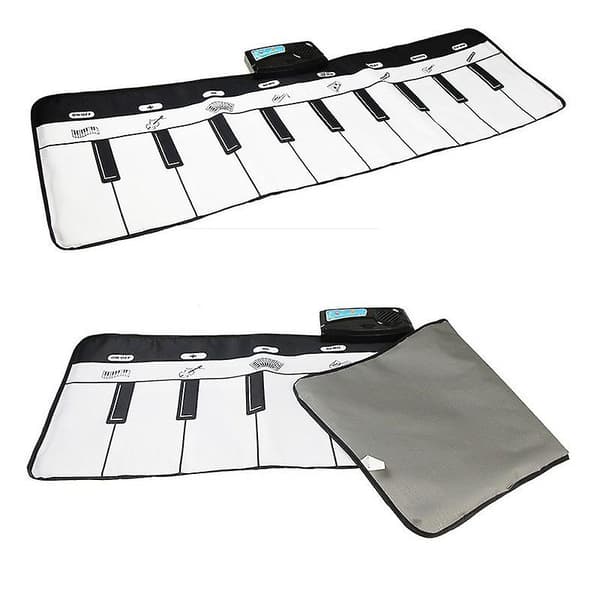 Electronic Piano Mat for Kids, Foldable, Educational Blanket, Non-Slip Play Mat, Musical Instrument